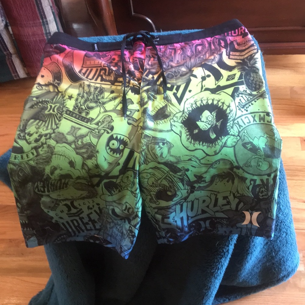 Boys multi colored Hurley Swimsuit